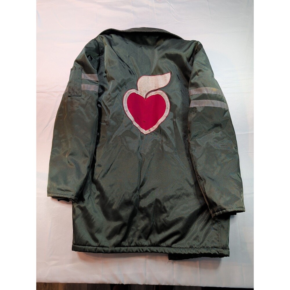 Vintage Golden Fleece Industrial Outerwear Rain Parka 42 Tall With Hood USA